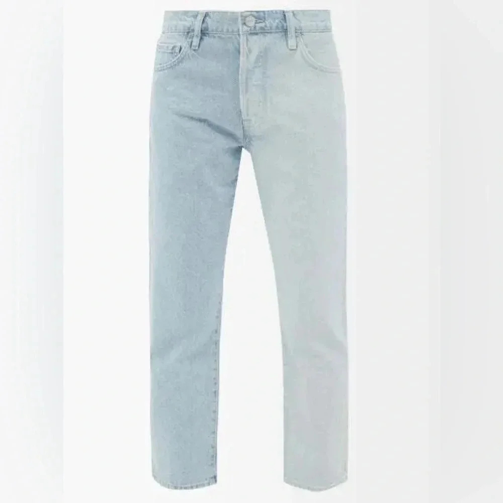 NWOT Frame Le Slouch Crop Bi- Color Jeans